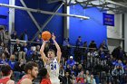 MBBall vs Clark  Wheaton College Men’s Basketball vs Clark in the first round of NEWMAC tournament. - (Photo by Keith Nordstrom) : Wheaton, basketball, NEWMAC
